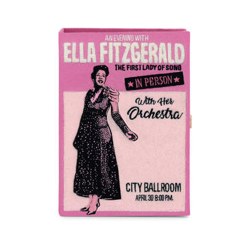 Ella Fitzgerald Book Clutch