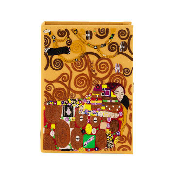 The Tree of Life Klimt Book Clutch