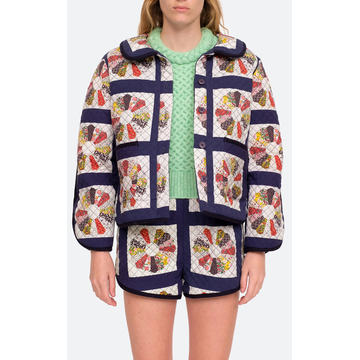 Pippen Patchwork Quilted Cotton Jacket