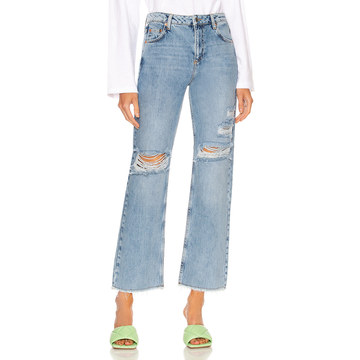 Dylan Distressed Washed Denim Pant