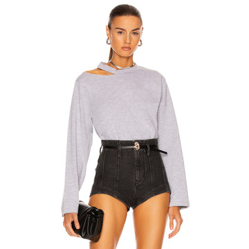 Tate Cut Out Long Sleeve Top