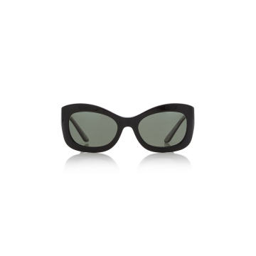 Edina Square-Frame Acetate Sunglasses
