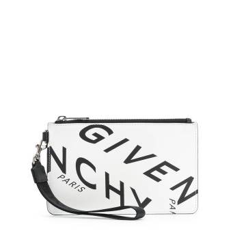 Givenchy Refracted logo印花手拿包