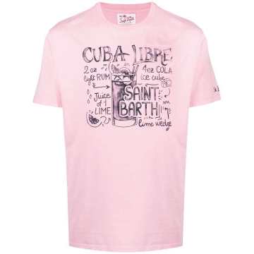 Cuba Libre 图案印花T恤