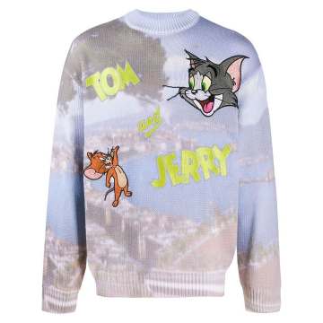 Tom & Jerry 印花毛衣