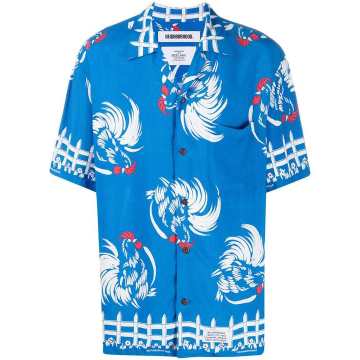 Aloha 公鸡印花衬衫
