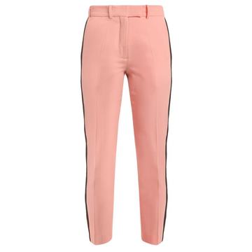 Aries side-stripe skinny wool cropped trousers