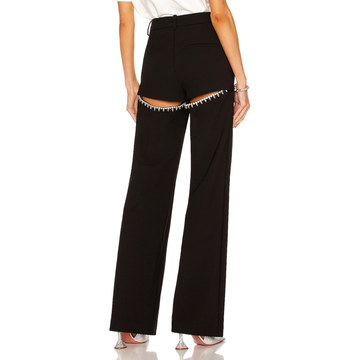 Crystal Slit Trouser