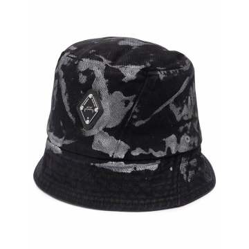 Diamond 抽象纹渔夫帽