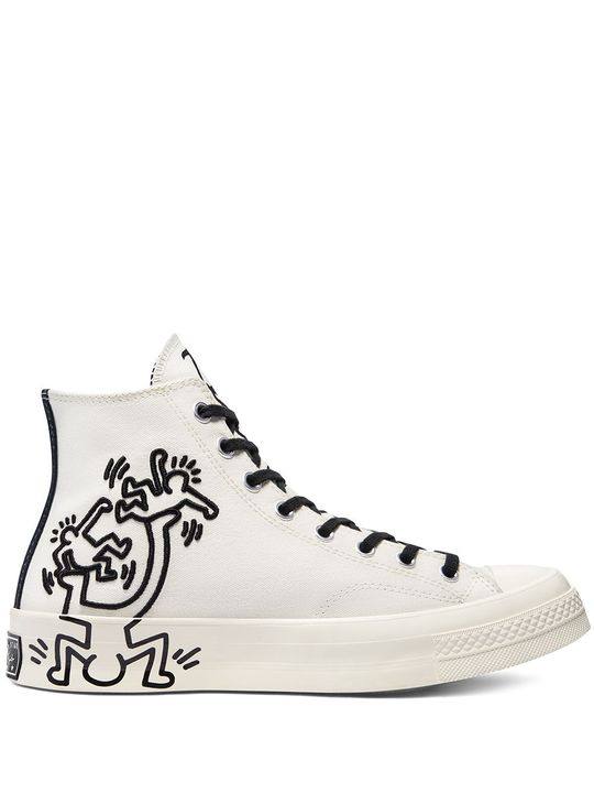 x Keith Haring Chuck 70 高帮板鞋展示图