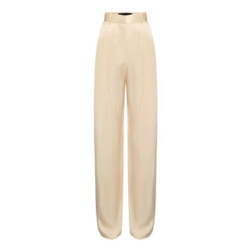 Satin Wide-Leg Pants