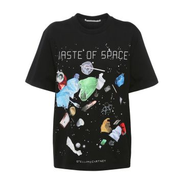太空印花棉质T恤