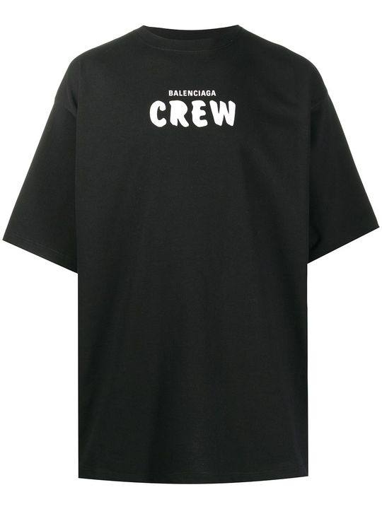 Crew 印花超大款T恤展示图