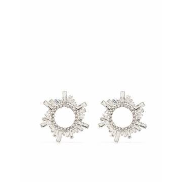 Begum crystal earrings