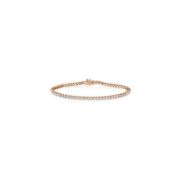18K Gold Aura Diamond Riviere Bracelet