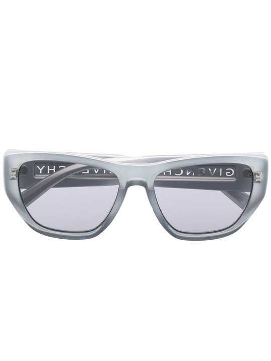 logo压纹猫眼框太阳眼镜展示图