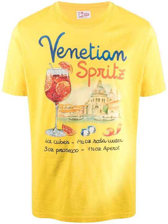 Venetian Spritz 图案印花T恤展示图