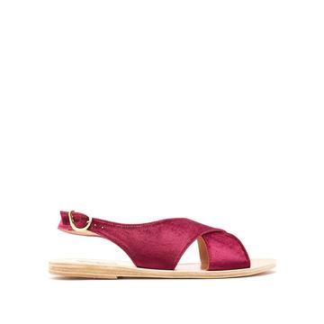 Maria velvet sandal