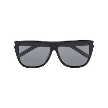 SL RECT SUNGLASSES BLACK