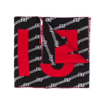 BB 大号logo围巾