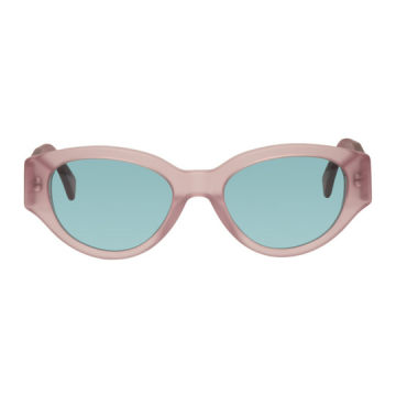 Pink & Blue Drew Mama Sunglasses