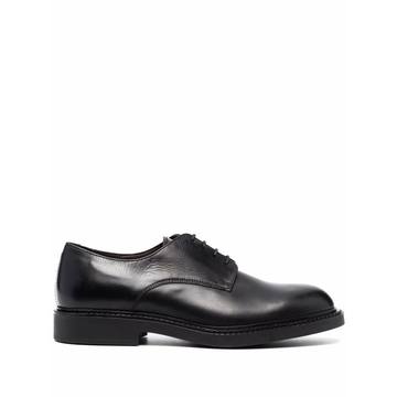 leather derby shoes