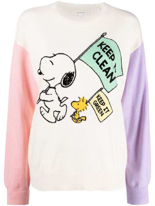 Keep It Clean Snoopy 毛衣展示图