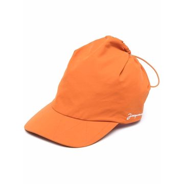 Cache col drawstring cap