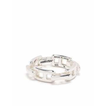 925 A CHAIN RING SILVER NO COLOR