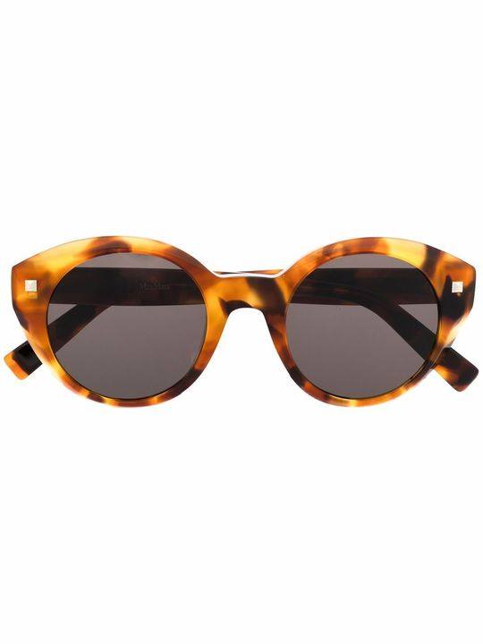 玳瑁纹猫眼框太阳眼镜展示图