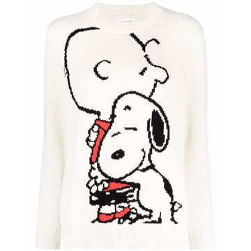 Snoopy & Charlie Hug 毛衣