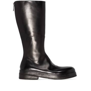 MARSELL PELLE VITELLO NERO BLK BOOT