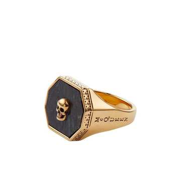 AMCQ SIGNET RING GOLD