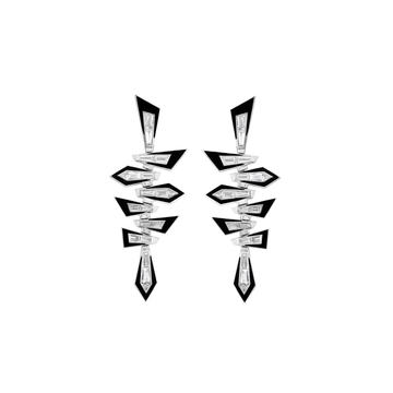 Dynamite Shattered Short Earrings