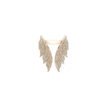 Magnipheasant Pav�� Open Feather Ring