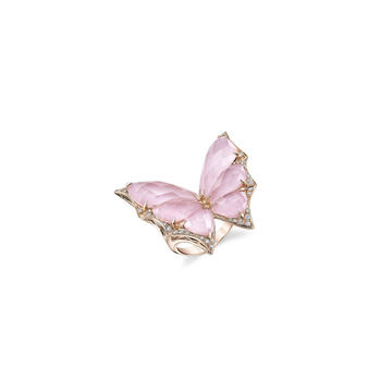 Fly By Night Crystal Haze Large Ring