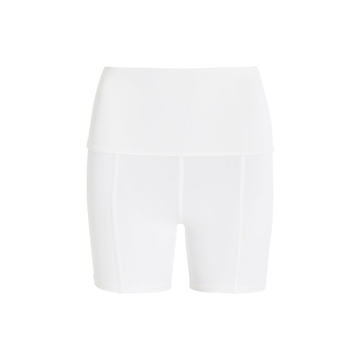 Exclusive Geometric Stretch-Jersey Shorts