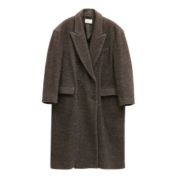 Lojima Double-Breasted Wool-Blend Coat