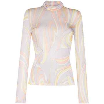 Vortici roll neck top