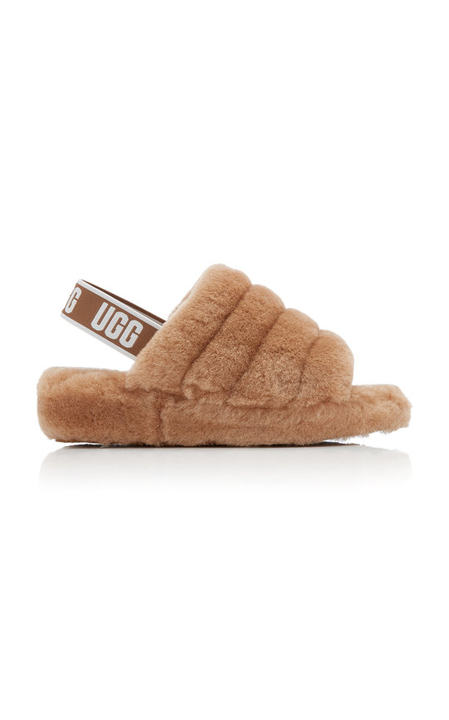 Fluff Yeah Sheepskin Slide Sandals展示图