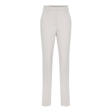 Refreshing Ambition Crepe Slim Trousers