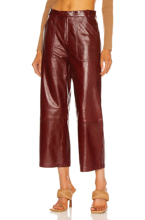 Culotte Leather Pant展示图