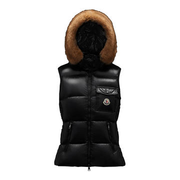 Balabio Fur-Trimmed Down Vest