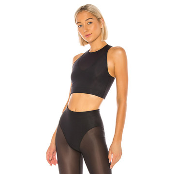 Racer Crop Top