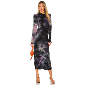 x REVOLVE Long Sleeve Fitted Dress