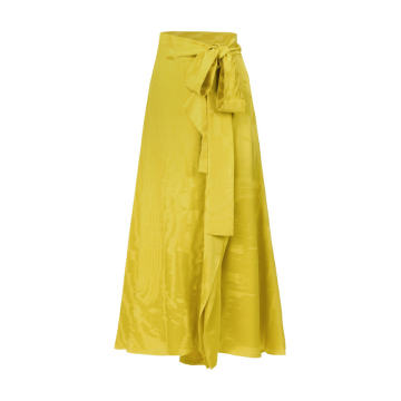 Sanluri Jacquard Midi Wrap Skirt