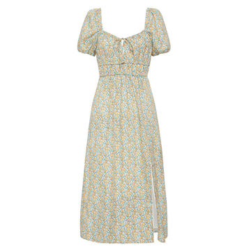 Tayari Linen Midi Dress