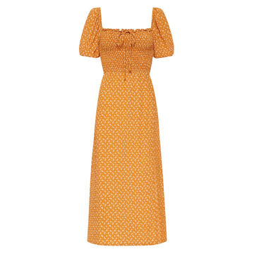 Valetta Crepe Midi Dress