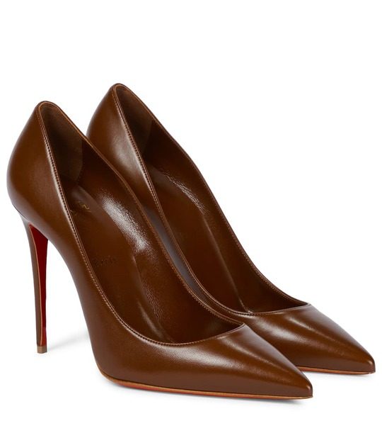 Kate 100皮革高跟鞋展示图