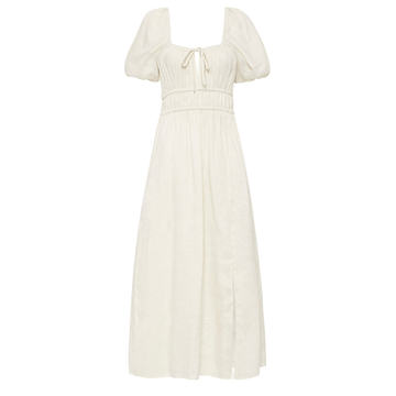 Tayari Linen Midi Dress